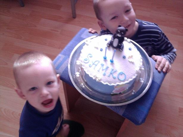 Samko, torta, Ostané torty pre deti, rexika, 1