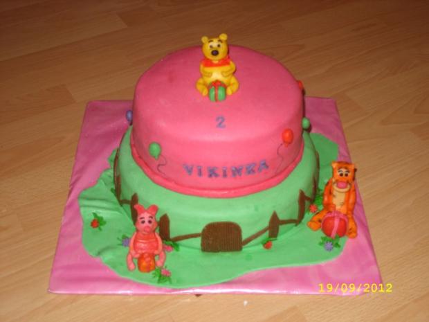 Macko Pooh a priatelia pre moju princeznicku, torta, Rozprávkové torty Macko Pooh a priatelia pre moju princeznicku, torta, Rozprávkové torty, mojkokolja, 1