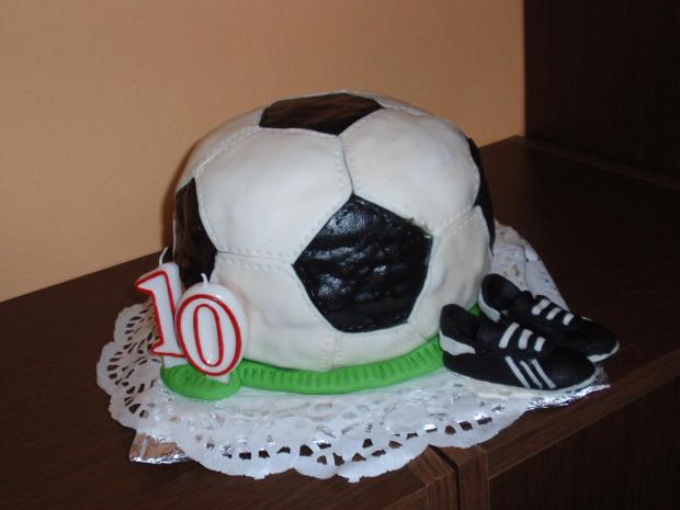 Futbalová lopta, torta, Športové torty, Adriana Lukáčová, 1