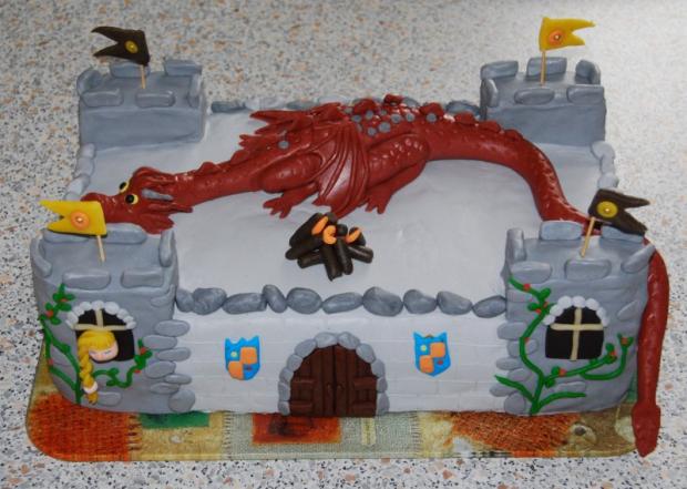 Dracia pre Samka, torta, Rozprávkové torty Dracia pre Samka, torta, Rozprávkové torty, samko, 1