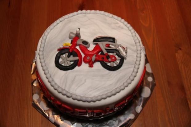 motorka Kreidler, torta, Narodeninové torty, nofajda, 1