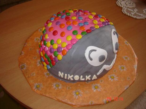 detské - lienka, torta, Torty so zvieratkami, majovka, 1