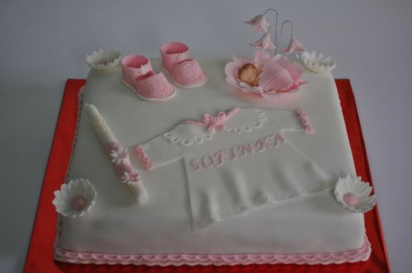 krstinová, torta, Torty na krstiny krstinová, torta, Torty na krstiny, inuska, 1