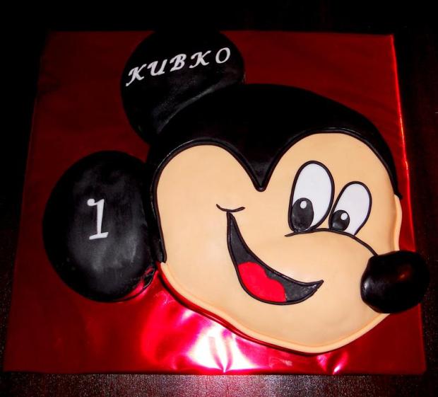 Mickey Mouse, torta, Rozprávkové torty Mickey Mouse, torta, Rozprávkové torty, kacena666, 1