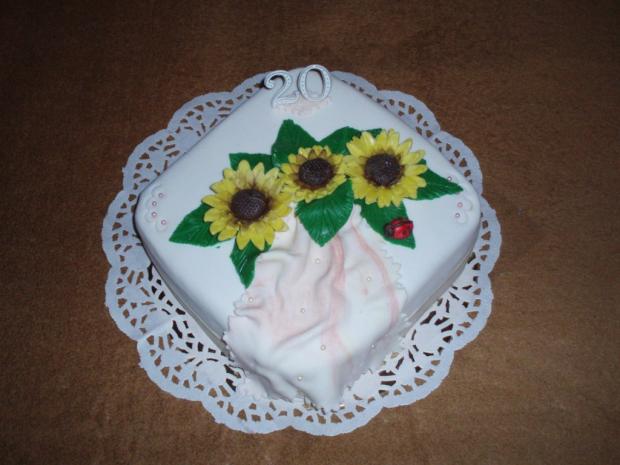 Štvorec na 20 - tku , torta, Narodeninové torty Štvorec na 20 - tku , torta, Narodeninové torty, Ivet, 1