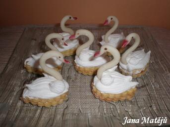 Labutě, torta, Zákusky Labutě, torta, Zákusky, Jandulina, 1