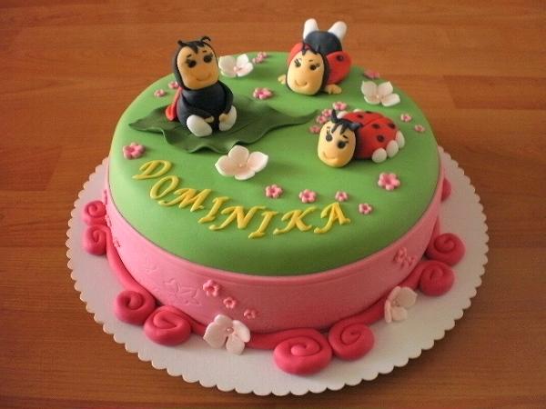 Torta s lienkami, torta, Rozprávkové torty Torta s lienkami, torta, Rozprávkové torty, Ildi B., 1