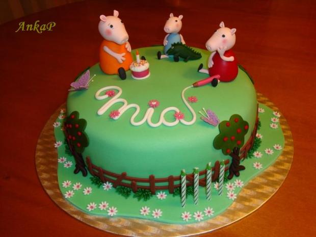 Pig Peppa, torta, Rozprávkové torty Pig Peppa, torta, Rozprávkové torty, AnkaP, 1