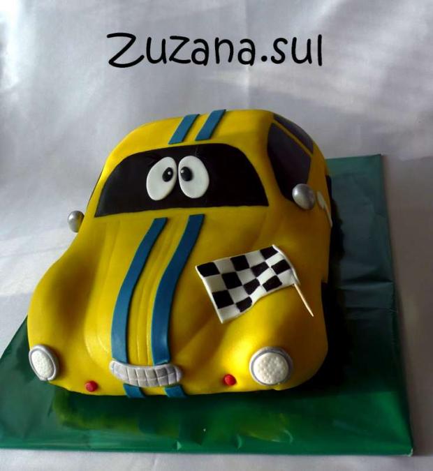 autíčko, torta, Narodeninové torty autíčko, torta, Narodeninové torty, zuzana.sul, 1