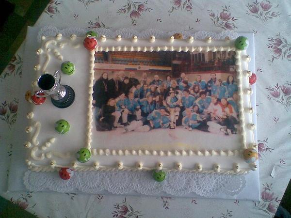 pre ženy MHC Martin, torta, Športové torty pre ženy MHC Martin, torta, Športové torty, katus79, 1