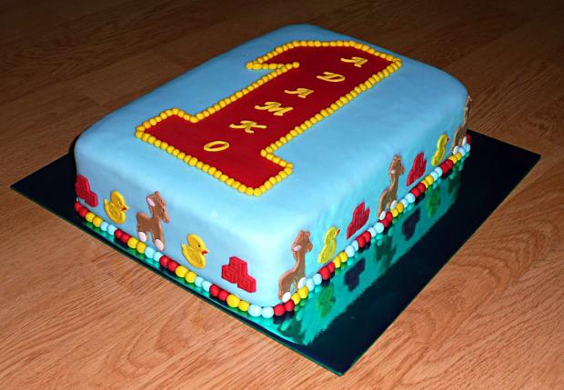 1.rok, torta, Ostané torty pre deti, ajka7, 1