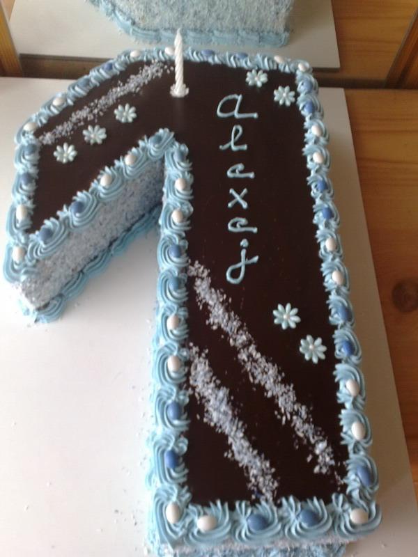 Modrá jednotka, torta, Narodeninové torty, MirkaS., 1