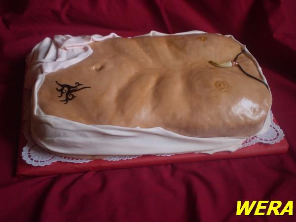 pánské torzo, torta, Torty pre dospelých * pánské torzo, torta, Torty pre dospelých *, WERA, 1