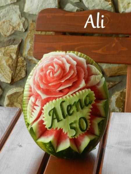 Melónik na "50", torta, Ozdoby na torty Melónik na "50", torta, Ozdoby na torty, Ali 80, 1