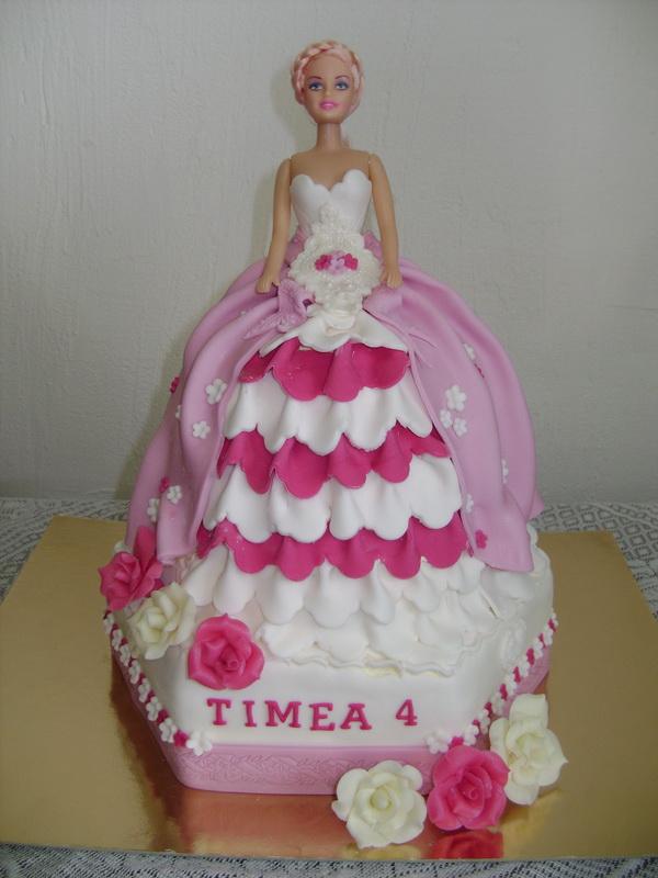 Barbie, torta, Torty pre dievčatá, danonka, 1
