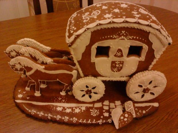 medovníkový koč, torta, Vianočné torty, GabikaVR, 1