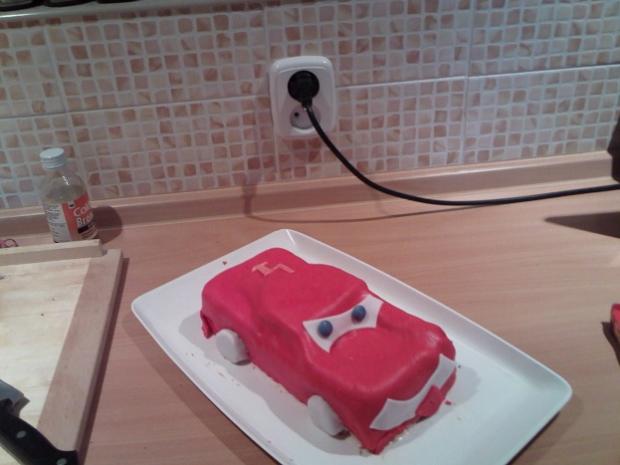 moja prvá 3D torta, torta, Torty autíčka, vláčiky, llenka6, 1
