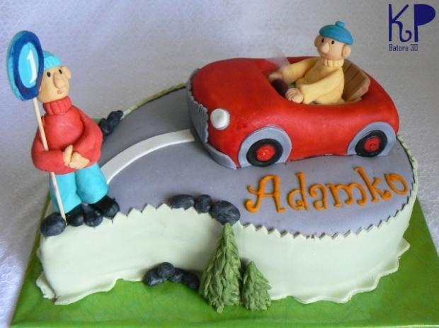 Pat a Mat na ceste, torta, Rozprávkové torty Pat a Mat na ceste, torta, Rozprávkové torty, batora30, 1