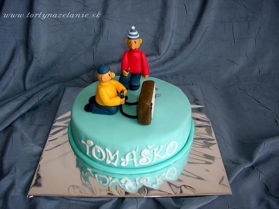Pat a Mat, torta, Rozprávkové torty, Torty na zelanie, 1