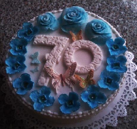 sedemdesiatka, torta, Narodeninové torty, Alois, 1
