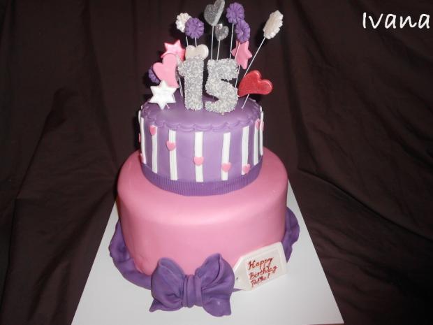"15", torta, Narodeninové torty "15", torta, Narodeninové torty, Ivana111111, 1