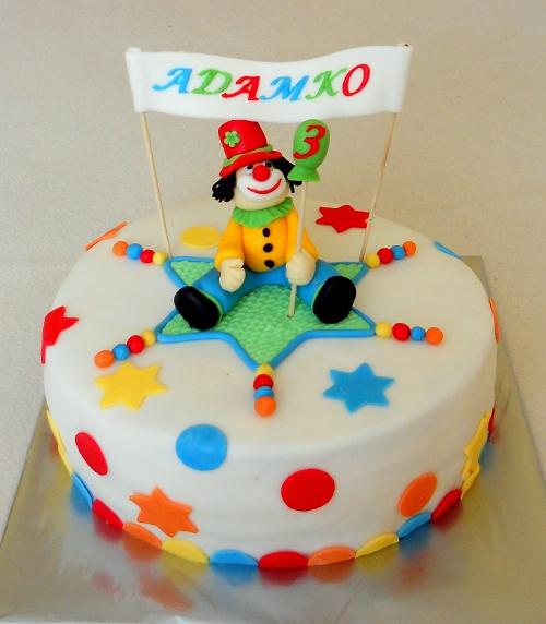 Klauník, torta, Rozprávkové torty Klauník, torta, Rozprávkové torty, kacena666, 1