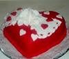 Srdiečko na Valentína, torta, Narodeninové torty, Ibolyka-Iby, 1