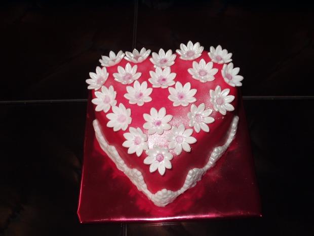 Valentínske srdiečko, torta Valentínske srdiečko, torta, miriamik, 1