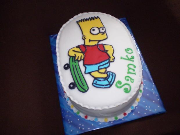 Bart Simpson pre môjho Samka, torta, Rozprávkové torty Bart Simpson pre môjho Samka, torta, Rozprávkové torty, , 1