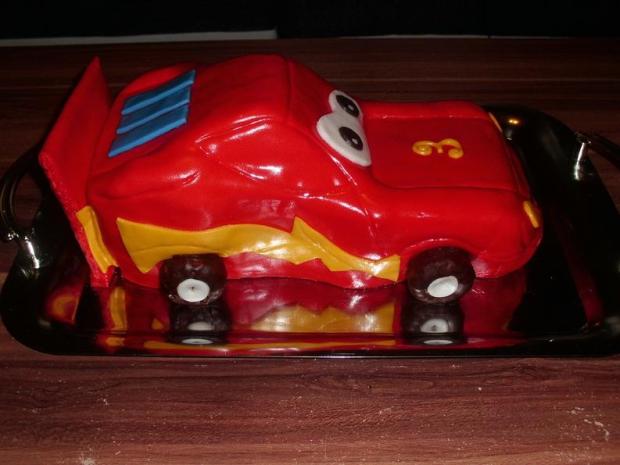 McQueen, torta, Torty autíčka, vláčiky, SaM, 1