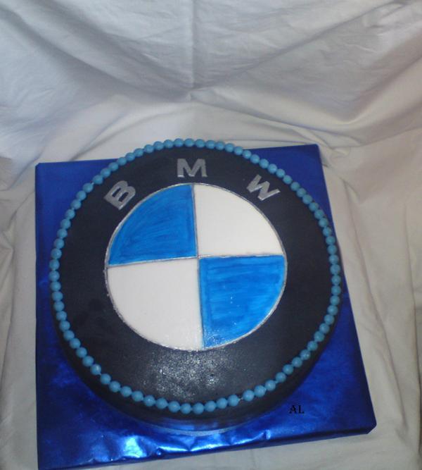 BMW znak, torta, Narodeninové torty, queen, 1