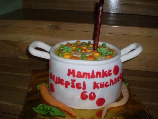Hrniec s polievkou II., torta, Narodeninové torty Hrniec s polievkou II., torta, Narodeninové torty, blanche335, 1