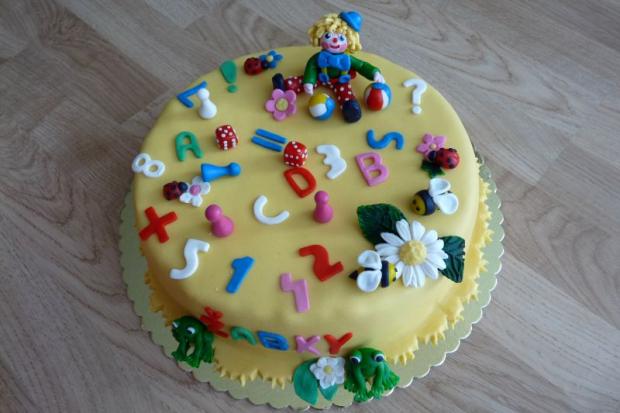 pre škôlku iný pohlad, torta, Torty - škola, stužková, martazdar, 1