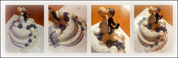 torta pre priateľov, torta, Svadobné torty, Maiky33, 1