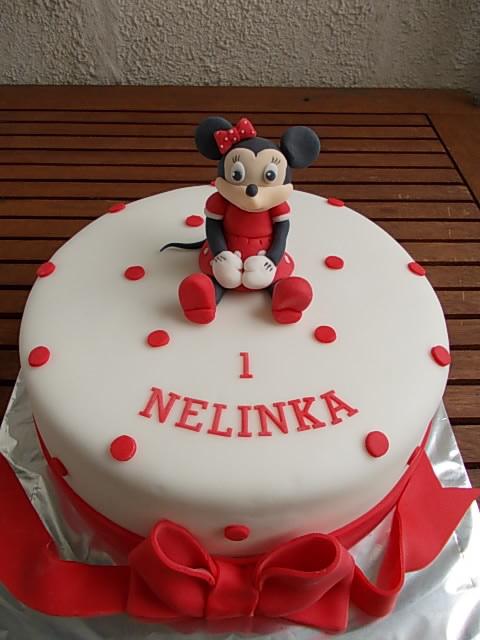 Minie pre Nelinku, torta, Rozprávkové torty Minie pre Nelinku, torta, Rozprávkové torty, kacarina, 1