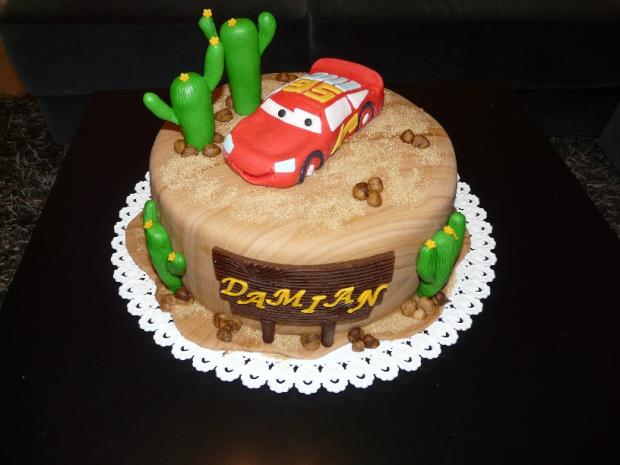 blesk pre Damiana, torta, Torty autíčka, vláčiky blesk pre Damiana, torta, Torty autíčka, vláčiky, klocik, 1