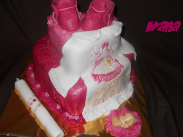 Krstinová tortička, torta, Torty na krstiny Krstinová tortička, torta, Torty na krstiny, Ivana111111, 1