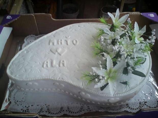 Svadobná na prianie., torta, Svadobné torty Svadobná na prianie., torta, Svadobné torty, tulka56, 1