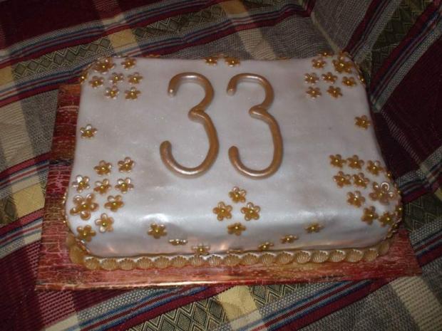33, torta, Narodeninové torty 33, torta, Narodeninové torty, Monika.B, 1