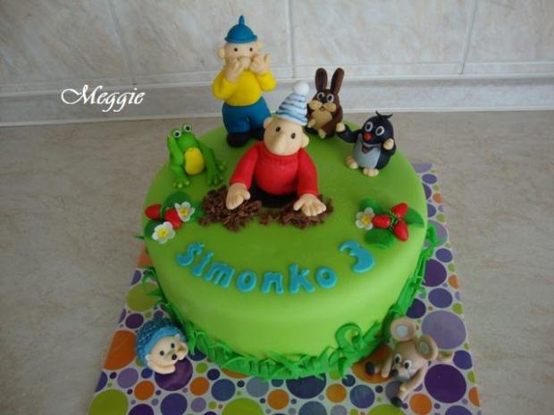 Krtko s Pat a Mat, torta, Rozprávkové torty Krtko s Pat a Mat, torta, Rozprávkové torty, Meggie, 1
