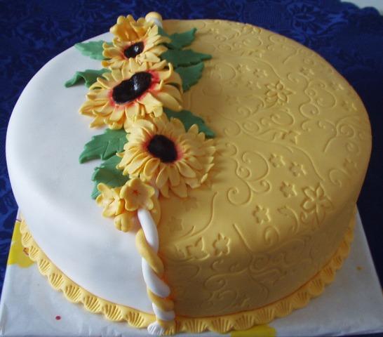 Opäť slnečnice, torta, Narodeninové torty Opäť slnečnice, torta, Narodeninové torty, ivetpm, 1