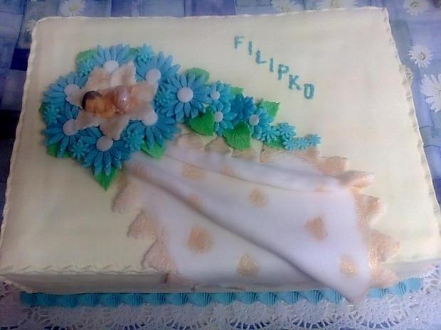 pre Filipka, torta, Torty na krstiny pre Filipka, torta, Torty na krstiny, iveta27, 1