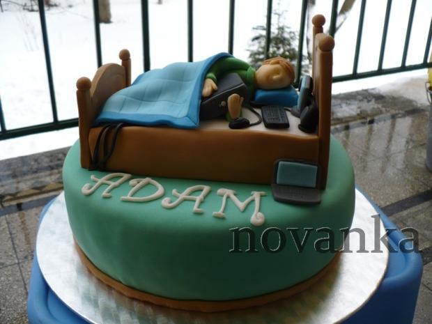Počítačový maniak, torta, Ostané torty pre deti Počítačový maniak, torta, Ostané torty pre deti, novanka, 1