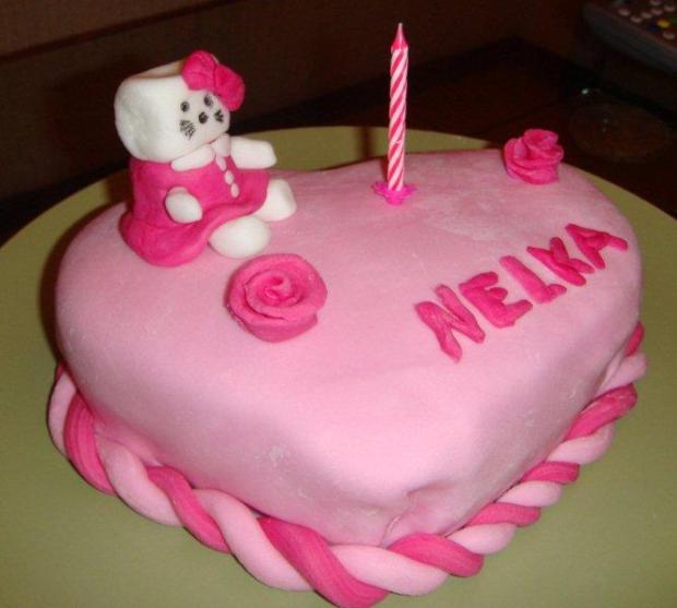 Torta Hello Kitty, torta, Torty pre dievčatá, Janka Beňová, 1