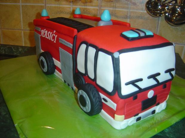 Pre požiarnika, torta, Torty autíčka, vláčiky Pre požiarnika, torta, Torty autíčka, vláčiky, Denisa_KB, 1