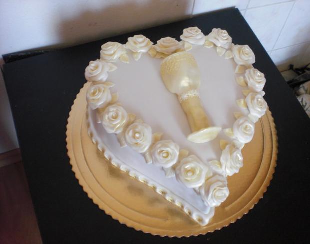 Na konfirmáciu, torta, Torty na cirkevné sviatky, lucinkabn, 1
