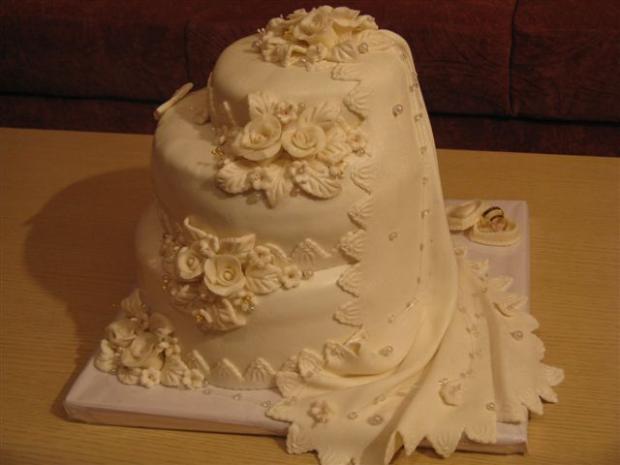 svadobna, torta, Svadobné torty, Magdalienka, 1