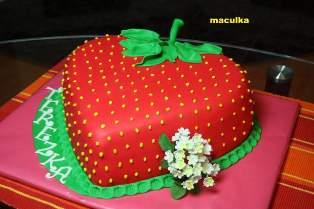 jahodka, torta, Ostané torty pre deti jahodka, torta, Ostané torty pre deti, maculka, 1