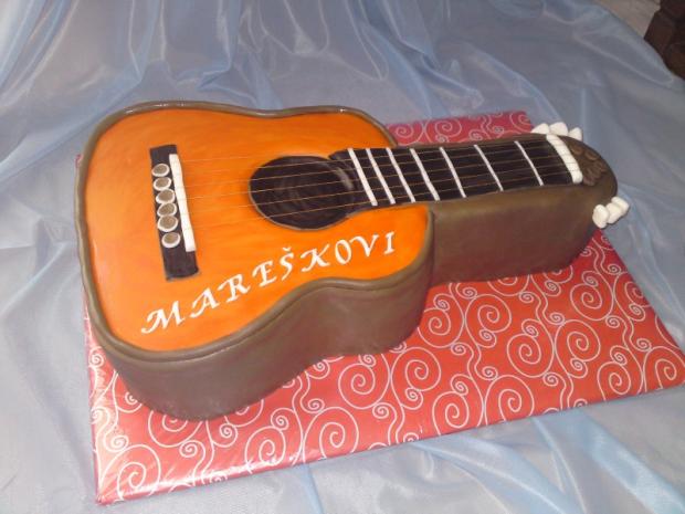 gitara, torta, Netradičné torty, lubka74, 1