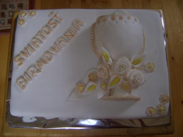 Sviatosť Birmovania, torta, Torty na cirkevné sviatky, Peťa79, 1